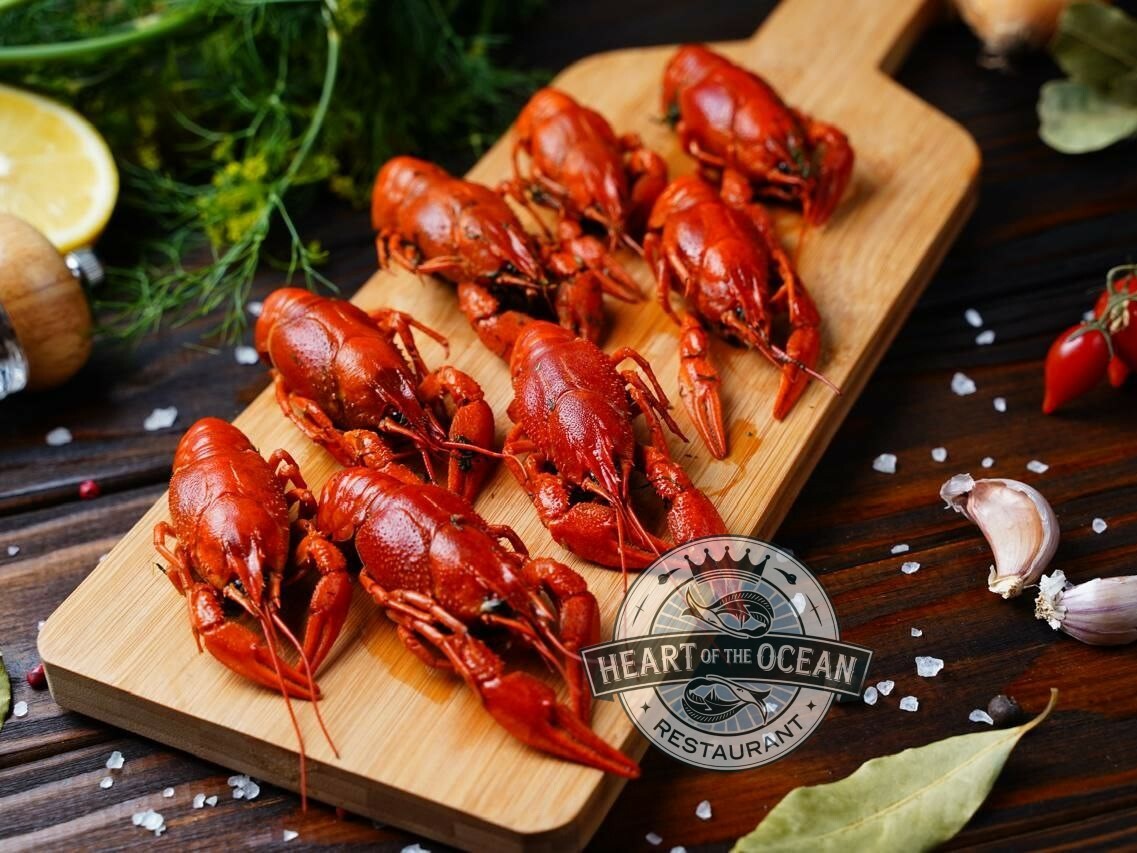 Вареные раки Беби