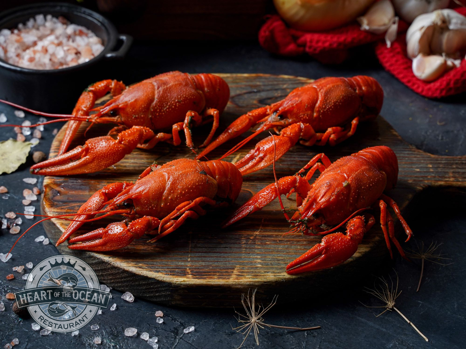 Вареные раки М